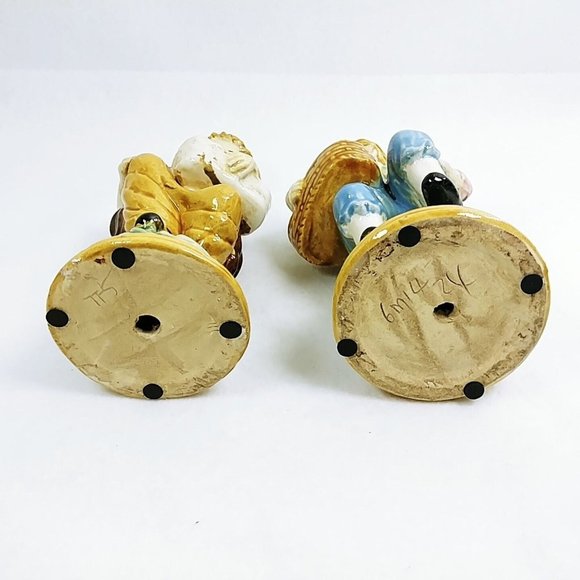 Victorian Ceramic Figurines Male & Female Pair - Picture 6 of 12